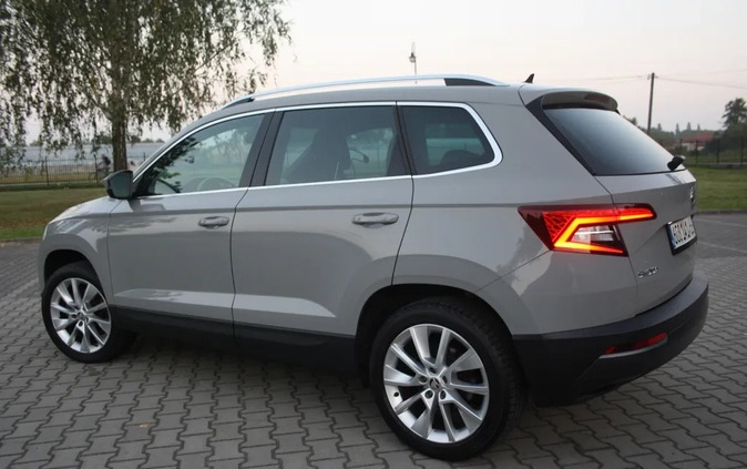 Skoda Karoq cena 86600 przebieg: 74000, rok produkcji 2018 z Police małe 781